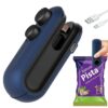 Portable Mini Sealing Machine, Handheld Packet Sealer for Food, Snacks, Chips, Fresh Storage, Plastic Bags Sealing Machine
