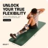 Boldfit Yoga Mats For Women and Men Exercise For Home Workout Gym Anti Slip EVA Material Yoga Mat 4Mm For Kids Gym Mats - Green